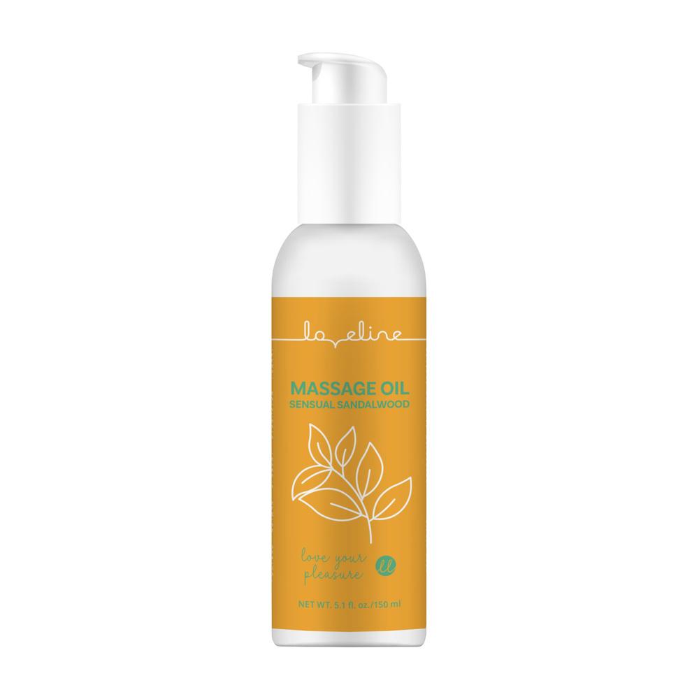 Loveline-Masazni-olej-150-ml-Sensual-Sandalwood Loveline Masážní olej 150 ml - Sensual Sandalwood