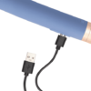 Loveline Travel minivibrátor s lubrikačním gelem 2v1 - Blue Horizon