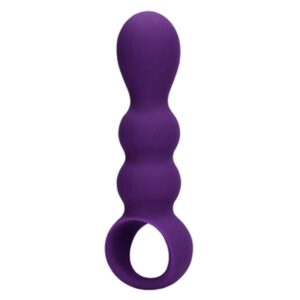 Loveline anální vibrátor - Clear Purple