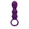 Loveline anální vibrátor - Clear Purple