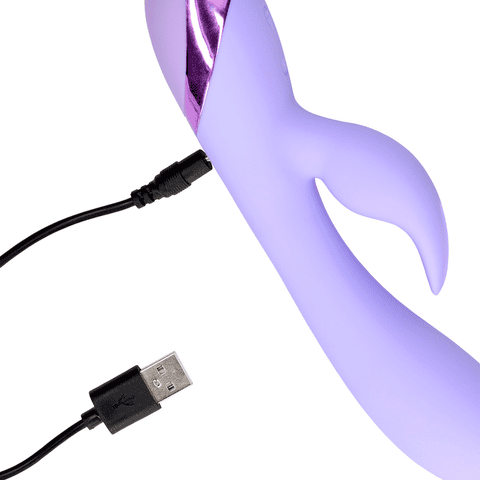 Loveline-rabbit-vibrator-fialovy-12 Loveline rabbit vibrátor - fialový