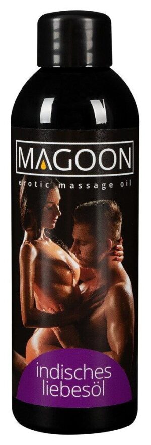 MAGOON Masážní olej s vůní Indická láska 100 ml