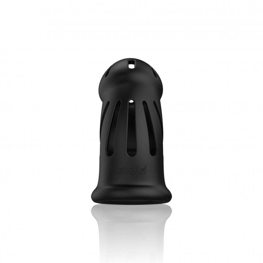 ManCage-27-Ultra-Soft-Silicone-Klec-na-penis-cerna-8 ManCage 27 Ultra Soft Silicone Klec na penis - černá