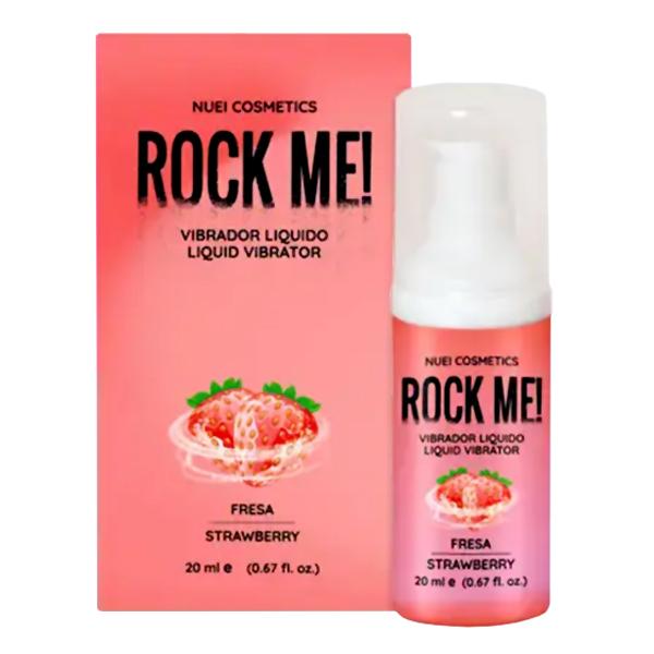 NUEI-Rock-me-tekuty-vibrator-20-ml-jahoda NUEI Rock me! tekutý vibrátor 20 ml - jahoda