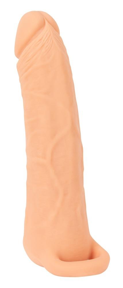 Nature-Skin-2v1-Navlek-na-penis-a-masturbator-24-cm-4 Nature Skin 2v1 Návlek na penis a masturbátor 24 cm