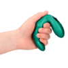 OUCH! Bent stimulátor prostaty - Metallic Green