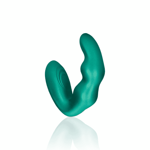 OUCH-Bent-stimulator-prostaty-Metallic-Green-6 OUCH! Bent stimulátor prostaty - Metallic Green