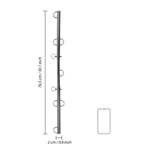 OUCH-rozperna-tyc-s-ocky-765-cm-stribrna-2