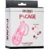 P-CAGE PC02 Klec na penis L - růžová