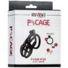 P-CAGE PC02 Klec na penis M - černá