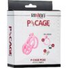 P-CAGE PC02 Klec na penis S - růžová