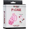 P-CAGE PC03 Klec na penis M - růžová