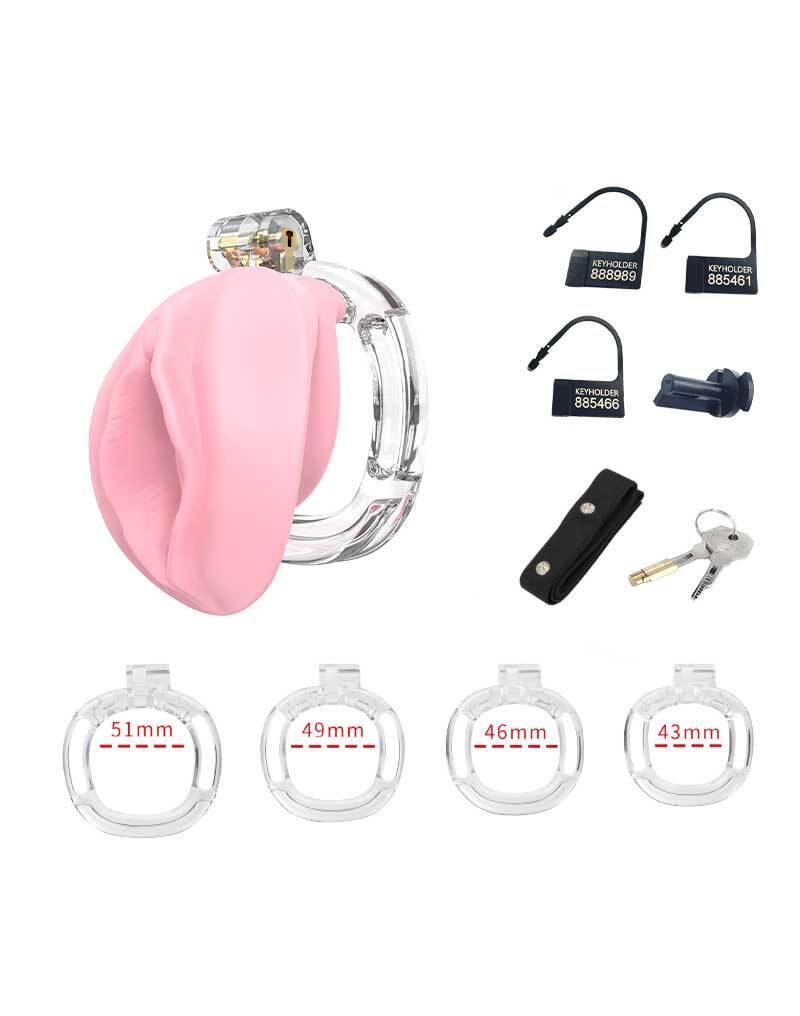 P-CAGE-PC10-Klec-na-penis-Pussy-ruzova-2 P-CAGE PC10 Klec na penis Pussy - růžová