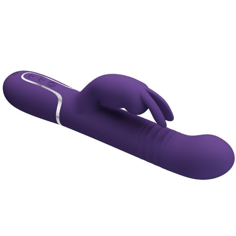 Pretty-Love-Coale-rabbit-vibrator-4v1-fialovy-12 Pretty Love Coale rabbit vibrátor 4v1 - fialový
