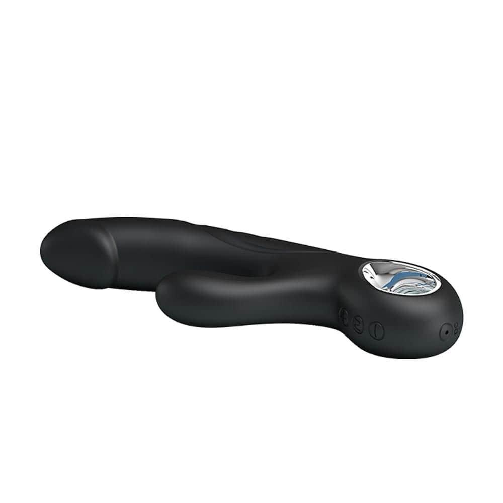 Pretty-Love-Selene-rabbit-vibrator-cerny-4 Pretty Love Selene rabbit vibrátor - černý