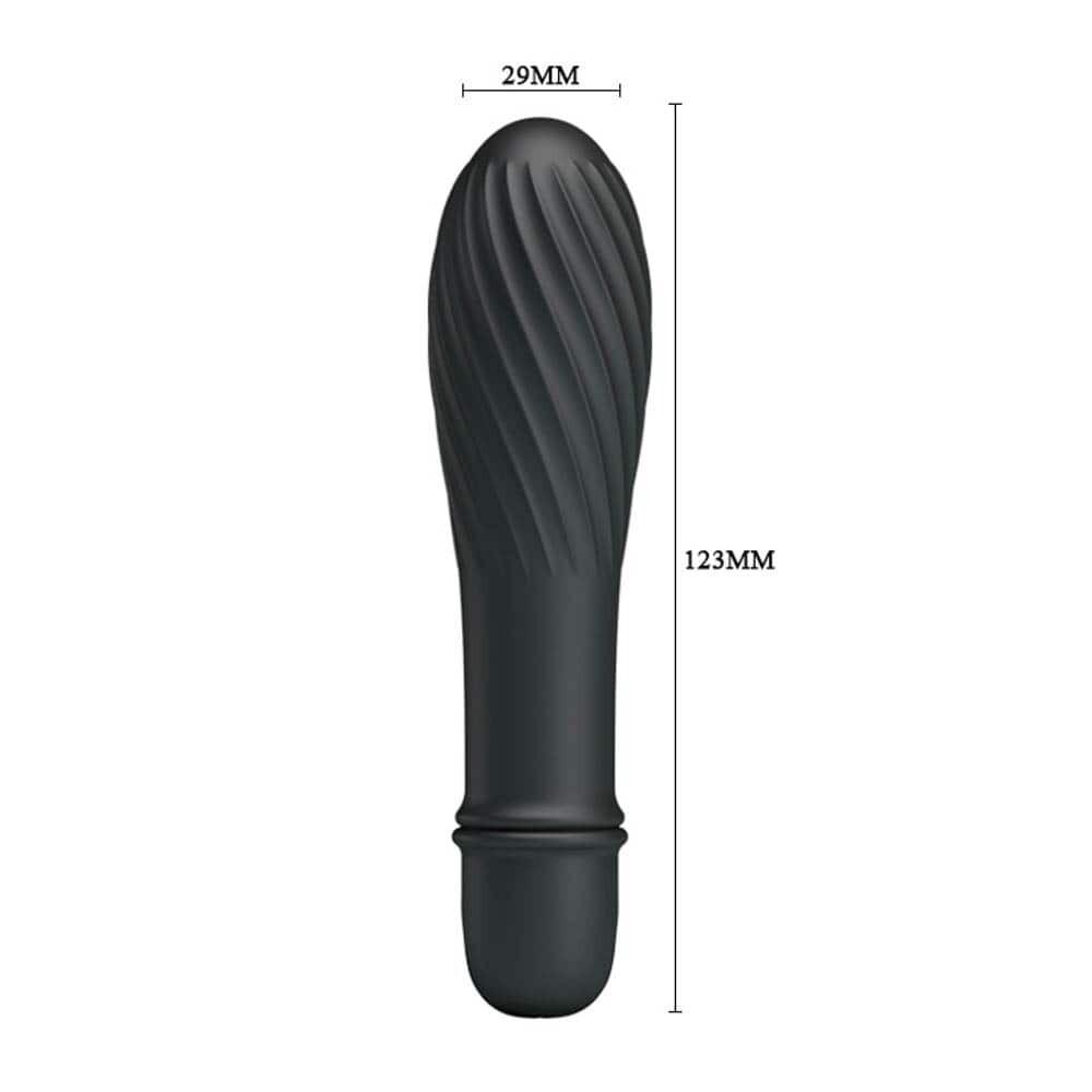 Pretty-Love-Solomon-vibrator-cerny-4 Pretty Love Solomon vibrátor - černý