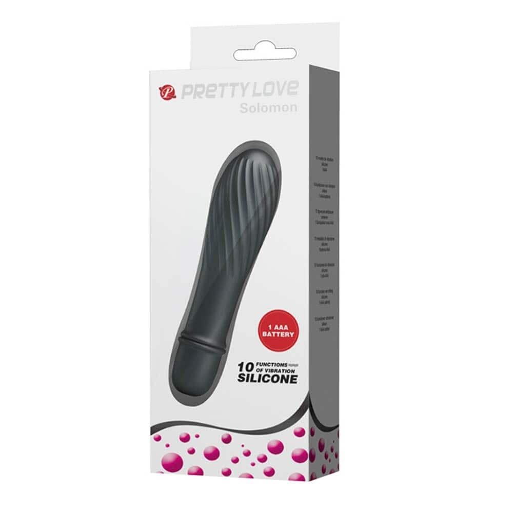 Pretty-Love-Solomon-vibrator-cerny-8 Pretty Love Solomon vibrátor - černý