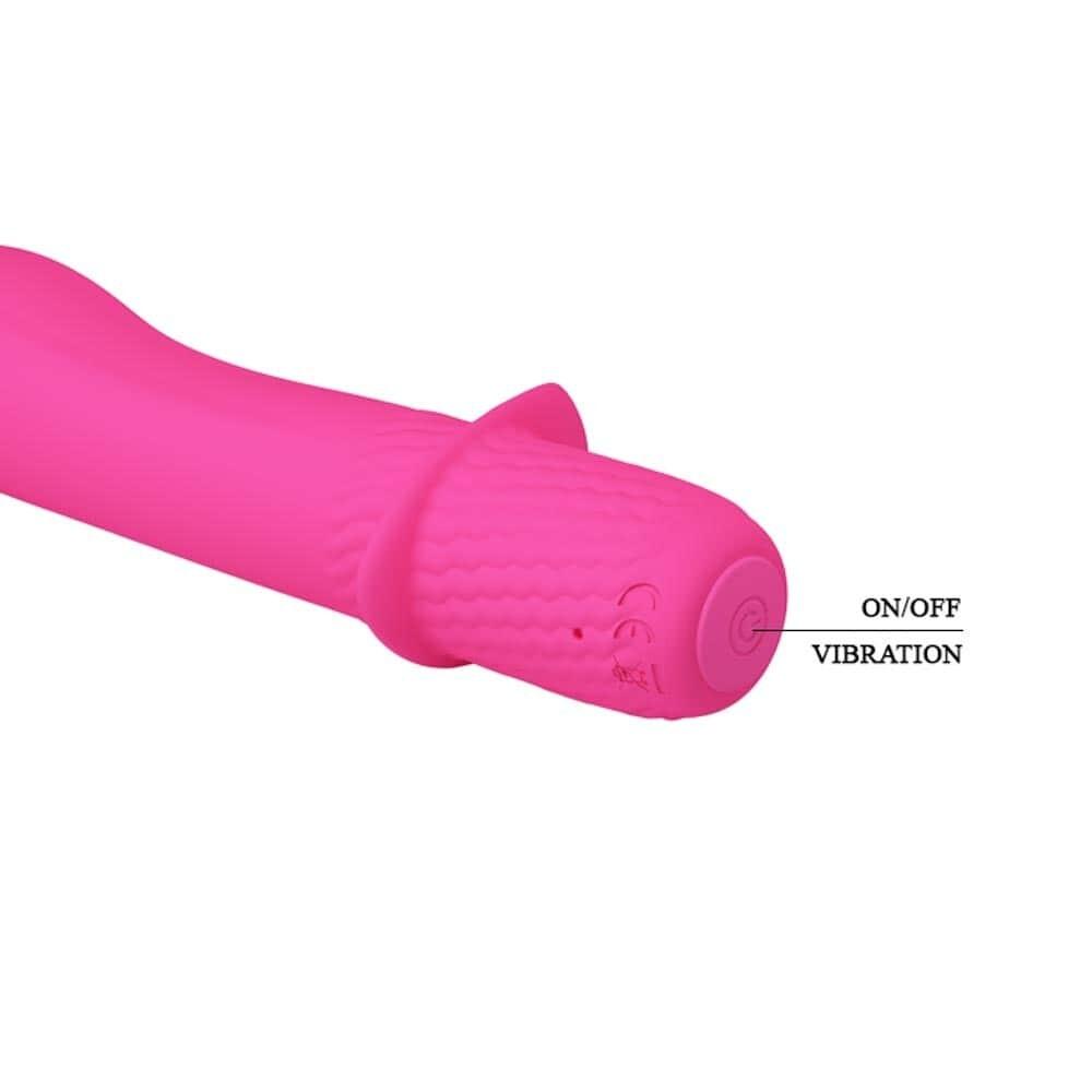 Pretty-Love-Troy-vibrator-na-G-bod-ruzovy-6 Pretty Love Troy vibrátor na G-bod - růžový