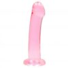 REALROCK Non Realistic dildo 17cm - růžové