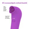 ROMANT LUCAS OBOUSTRANNÝ VIBRÁTOR S KMITAJÍCÍM JAZÝČKEM FIALOVÝ