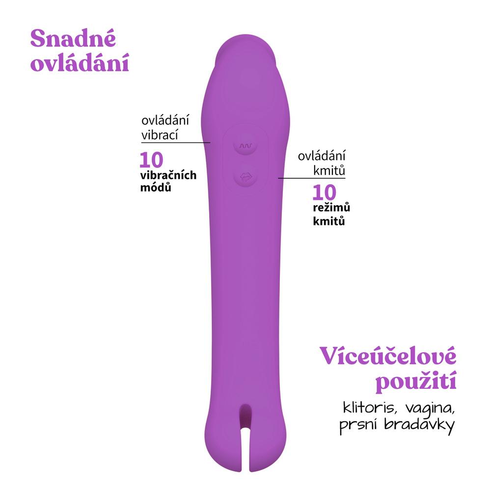 ROMANT-LUCAS-OBOUSTRANNY-VIBRATOR-S-KMITAJICIM-JAZYCKEM-FIALOVY-8 ROMANT LUCAS OBOUSTRANNÝ VIBRÁTOR S KMITAJÍCÍM JAZÝČKEM FIALOVÝ