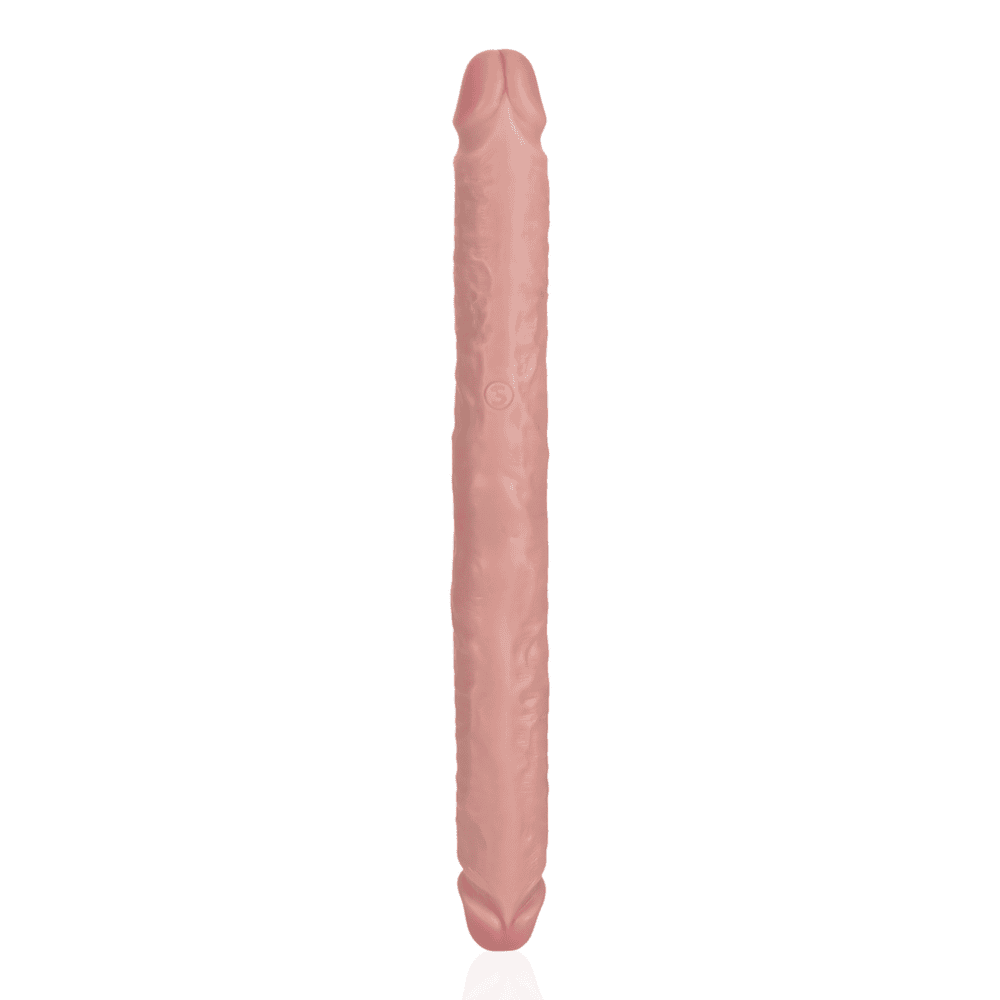 RealRock-Slim-oboustranne-dildo-355-cm-telove-4 5 cm - tělové