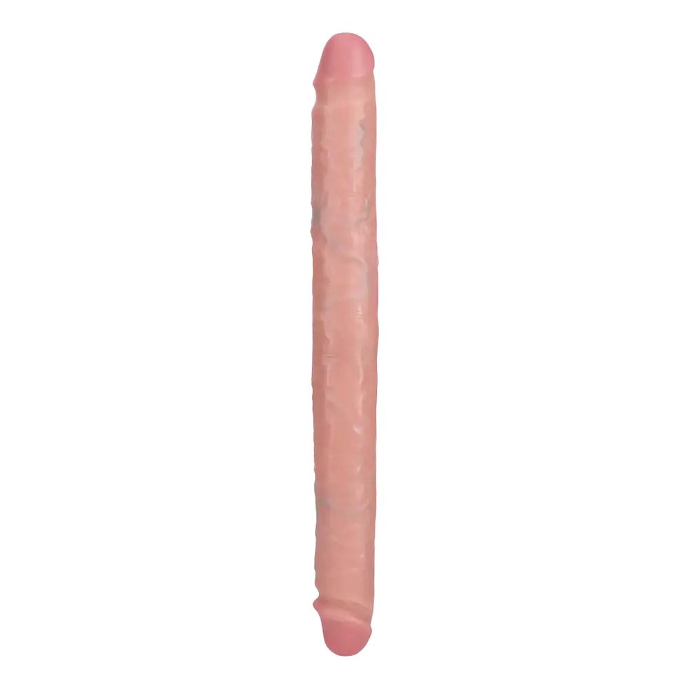 RealRock-Slim-oboustranne-dildo-355-cm-telove RealRock Slim oboustranné dildo 35