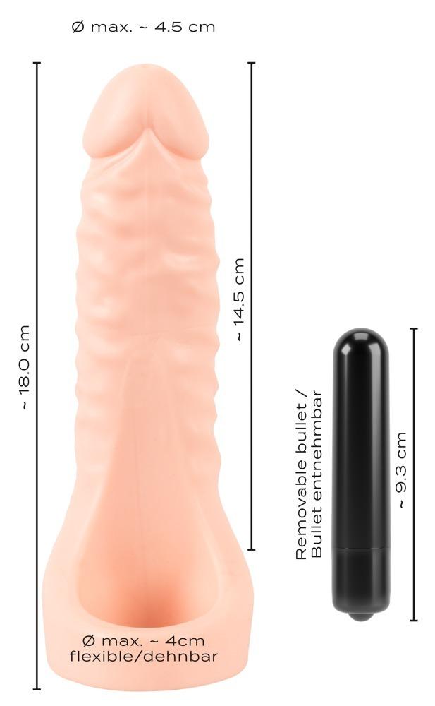 RealistiXXX-Double-Fucker-Dildo-s-vibracni-patronou-12 RealistiXXX Double Fucker Dildo s vibrační patronou