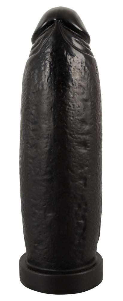 RealistiXXX-Real-giant-dildo-XXL-cerne-6 RealistiXXX Real giant dildo XXL - černé