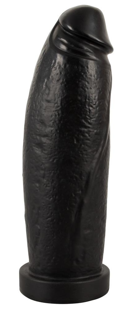 RealistiXXX-Real-giant-dildo-XXL-cerne RealistiXXX Real giant dildo XXL - černé