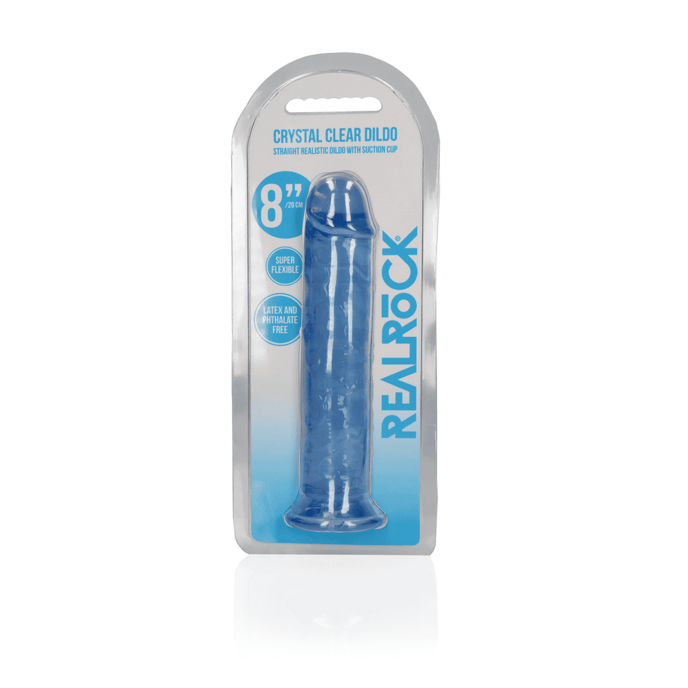 Realrock-Realisticke-dildo-s-prisavkou-22-cm-modre-8 Realrock Realistické dildo s přísavkou 22 cm - modré