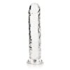 Realrock Realistické dildo s přísavkou 22 cm - transparentní