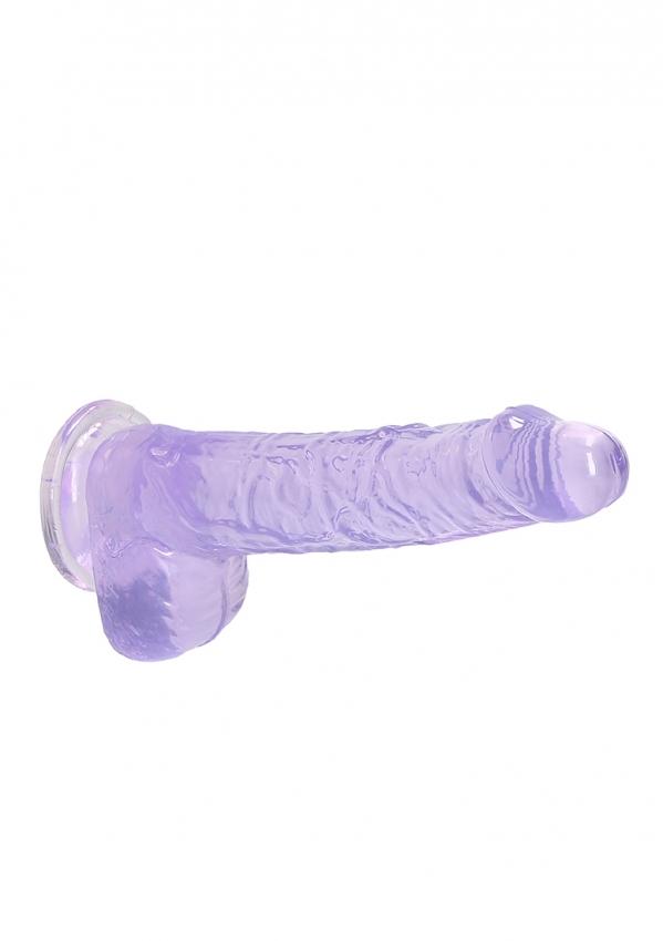 Realrock-gelove-dildo-s-prisavkou-16-cm-fialove-8 Realrock gelové dildo s přísavkou 16 cm fialové
