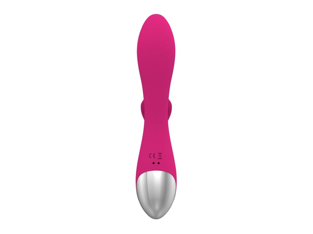 Romant-Flap-vibrator-rabbit-s-poklepem-a-tlakovym-stimulatorem-na-klitoris-ruzovy-14 Romant Flap vibrátor rabbit s poklepem a tlakovým stimulátorem na klitoris růžový