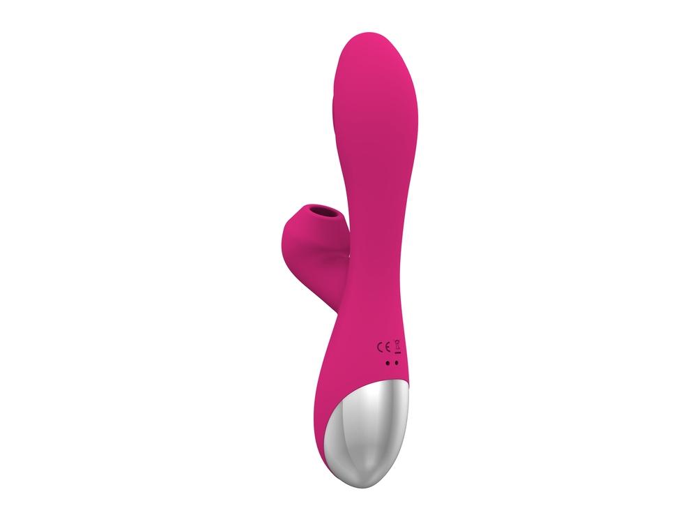 Romant-Flap-vibrator-rabbit-s-poklepem-a-tlakovym-stimulatorem-na-klitoris-ruzovy-8 Romant Flap vibrátor rabbit s poklepem a tlakovým stimulátorem na klitoris růžový