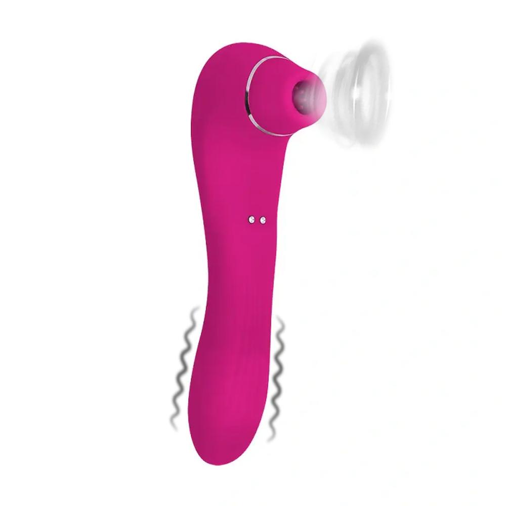 Romant-Suction-2v1-stimulator-a-vibrator-ruzovy Romant Suction 2v1 stimulátor a vibrátor růžový