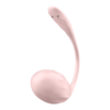 Satisfyer Ribbed Petal vibrační vajíčko - růžové