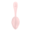 Satisfyer Ribbed Petal vibrační vajíčko - růžové