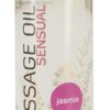 Shiatsu Stimulační masážní olej 250 ml - Sensual (Jasmin)