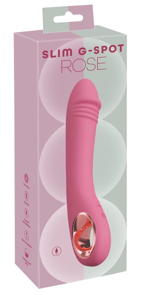 Slim-G-Spot-vibrator-ruzovy-18 Slim G-Spot vibrátor - růžový