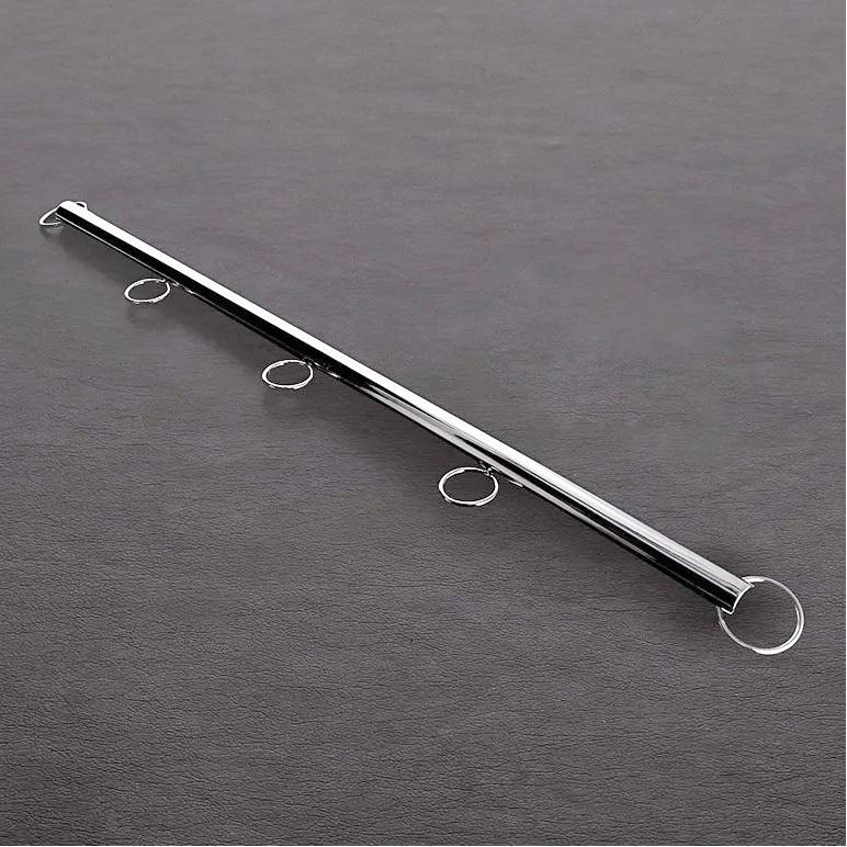 Steel-by-Shots-tyc-s-ocky-76-cm-stribrna Steel by Shots tyč s očky 76 cm - stříbrná