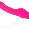 Strapless strap-on Vibrátor - růžový