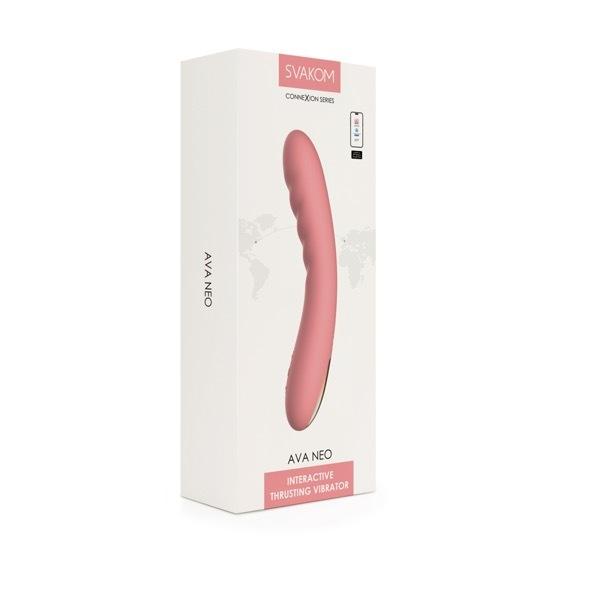 Svakom-Ava-Neo-vibrator-s-pulzacemi-ruzovy-16 Svakom Ava Neo vibrátor s pulzacemi - růžový