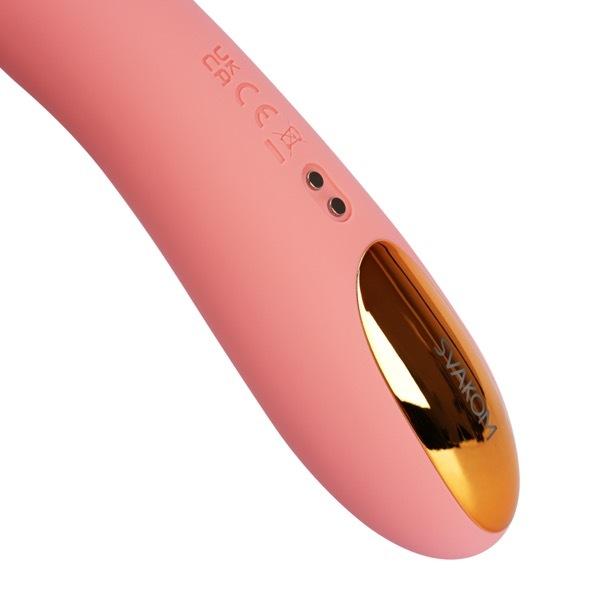 Svakom-Ava-Neo-vibrator-s-pulzacemi-ruzovy-8 Svakom Ava Neo vibrátor s pulzacemi - růžový