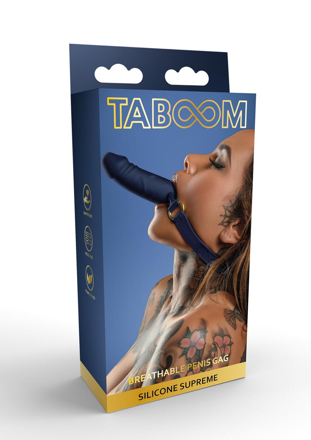 Taboom-Prodysny-roubik-s-dildem-M-10 Taboom Prodyšný roubík s dildem M