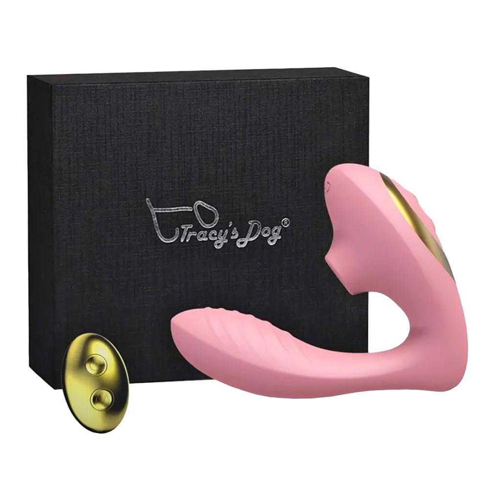 Tracy´s-Dog-OG-2-vibrator-na-bod-G-a-klitoris-s-dalkovym-ovladanim-svetle-ruzovy Tracy´s Dog OG 2 vibrátor na bod G a klitoris s dálkovým ovládáním - světle růžový
