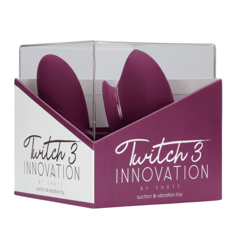 Twitch-3-Vibrator-a-stimulator-klitorisu-2v1-vinovy-12 Twitch 3 Vibrátor a stimulátor klitorisu 2v1 - vínový