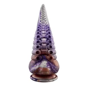 Tyrian Anální kolík/ dildo 22 cm - fialové