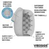 VIBEGGS Blow Misty vibrační masturbátor