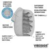VIBEGGS Candy Curves vibrační masturbátor
